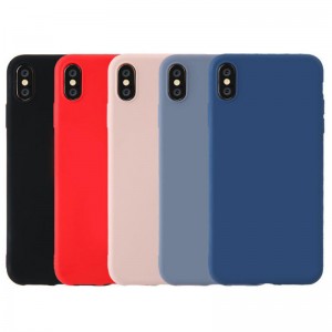 Forró eladású szilikon iphone tok iPhone XS-hez